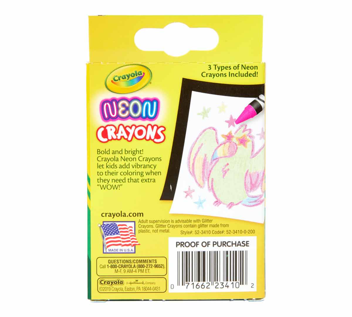 Neon Crayons 24 Count