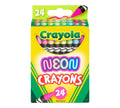 Neon Crayons 24 Count