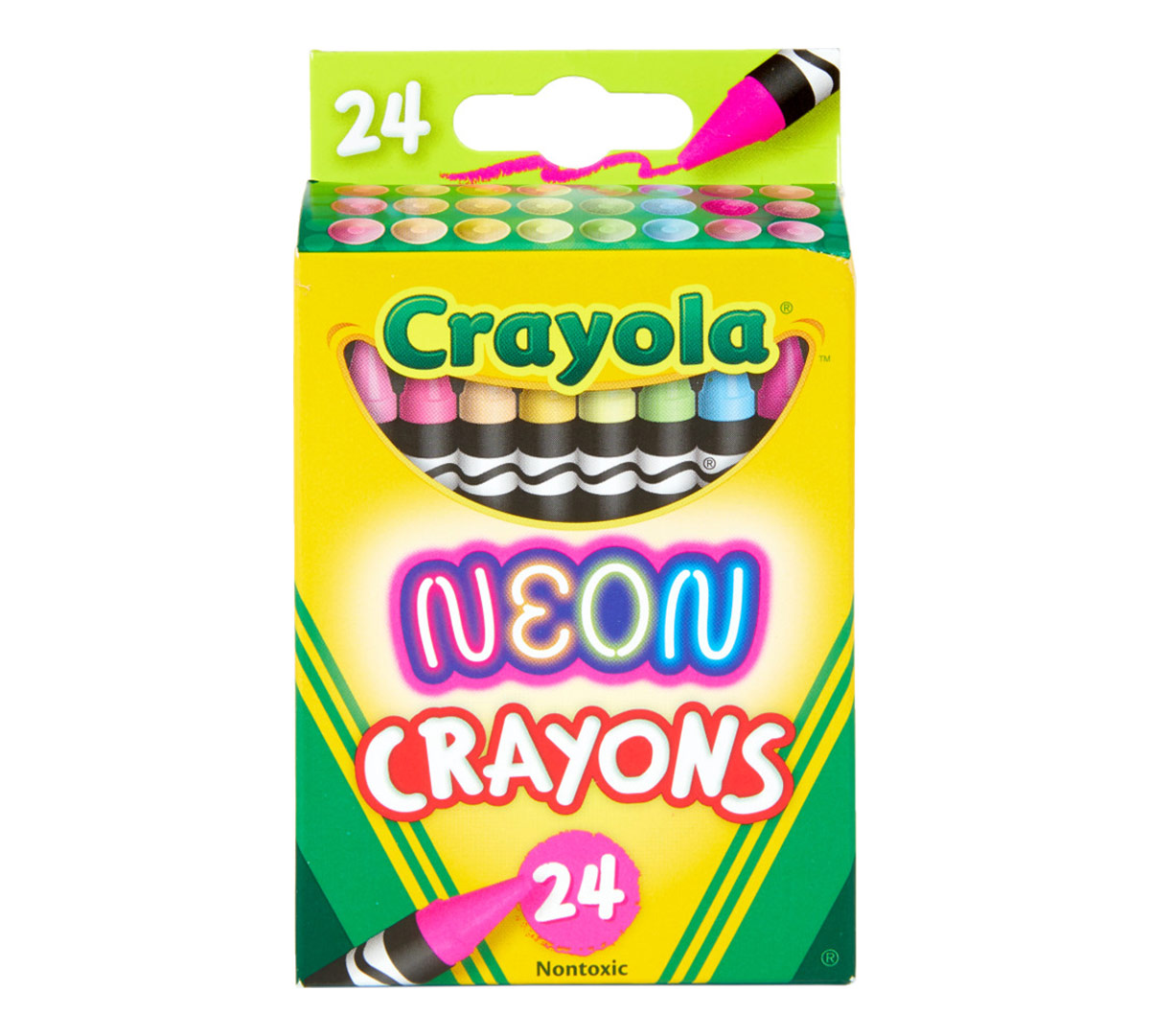 Neon Crayons 24 Count
