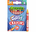 Swirl Crayons 24 Count