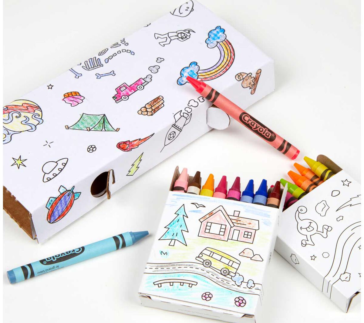 Crayons with Tub 240 Crayons 120 Colors