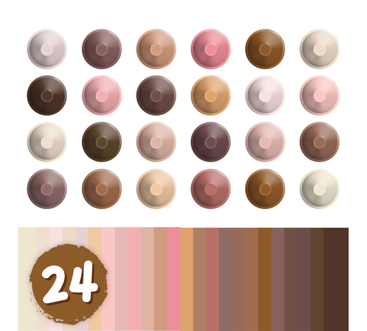Colors of the World Classpack Bulk Skin Tone Crayons 480 Count
