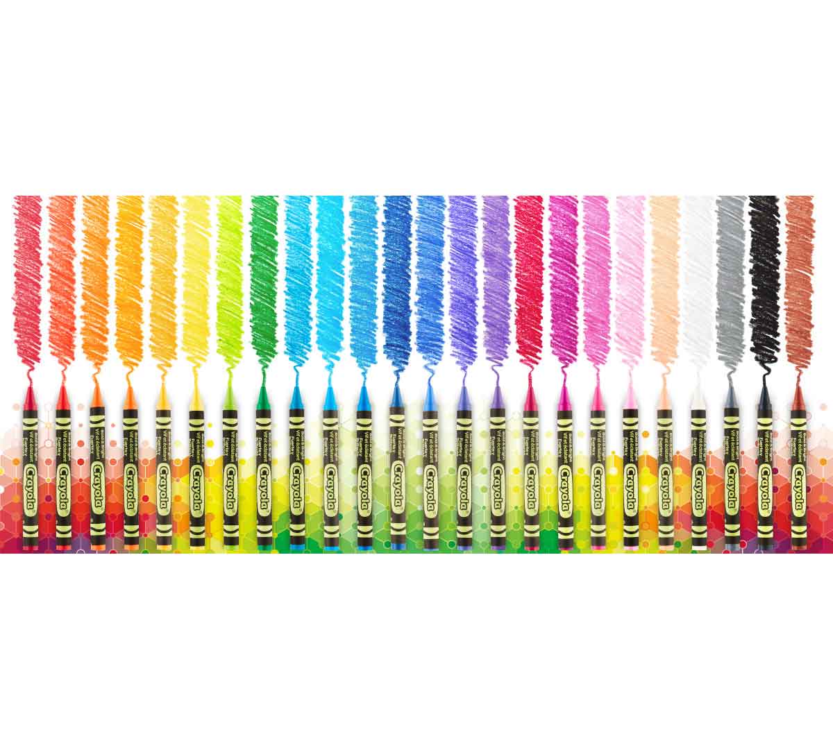 Bold &amp; Bright Construction Paper Crayons 24 Count