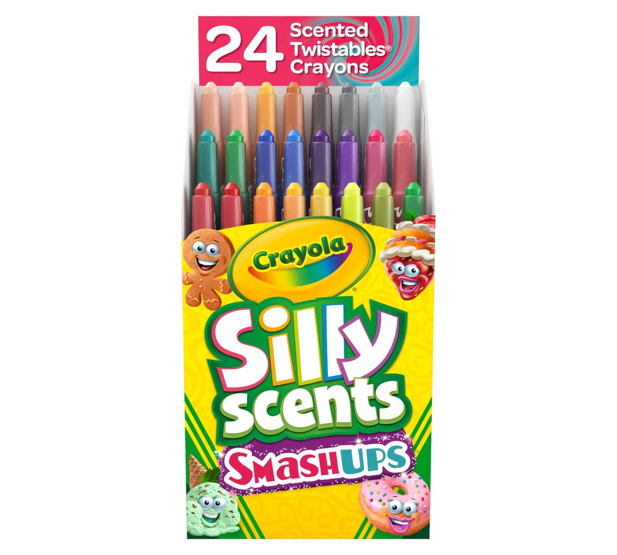 Silly Scents™ Smash Ups Mini Twistables Scented Crayons 24 count