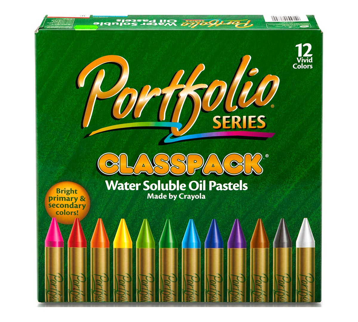 Oil Pastel Classpack 300 Count 12 Colors