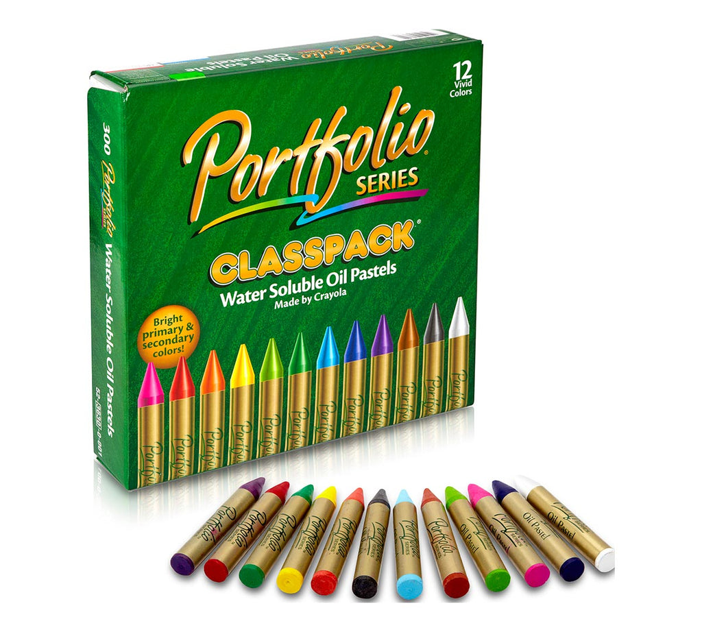 Oil Pastel Classpack 300 Count 12 Colors
