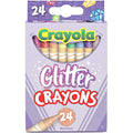 Glitter Crayons 24 Count