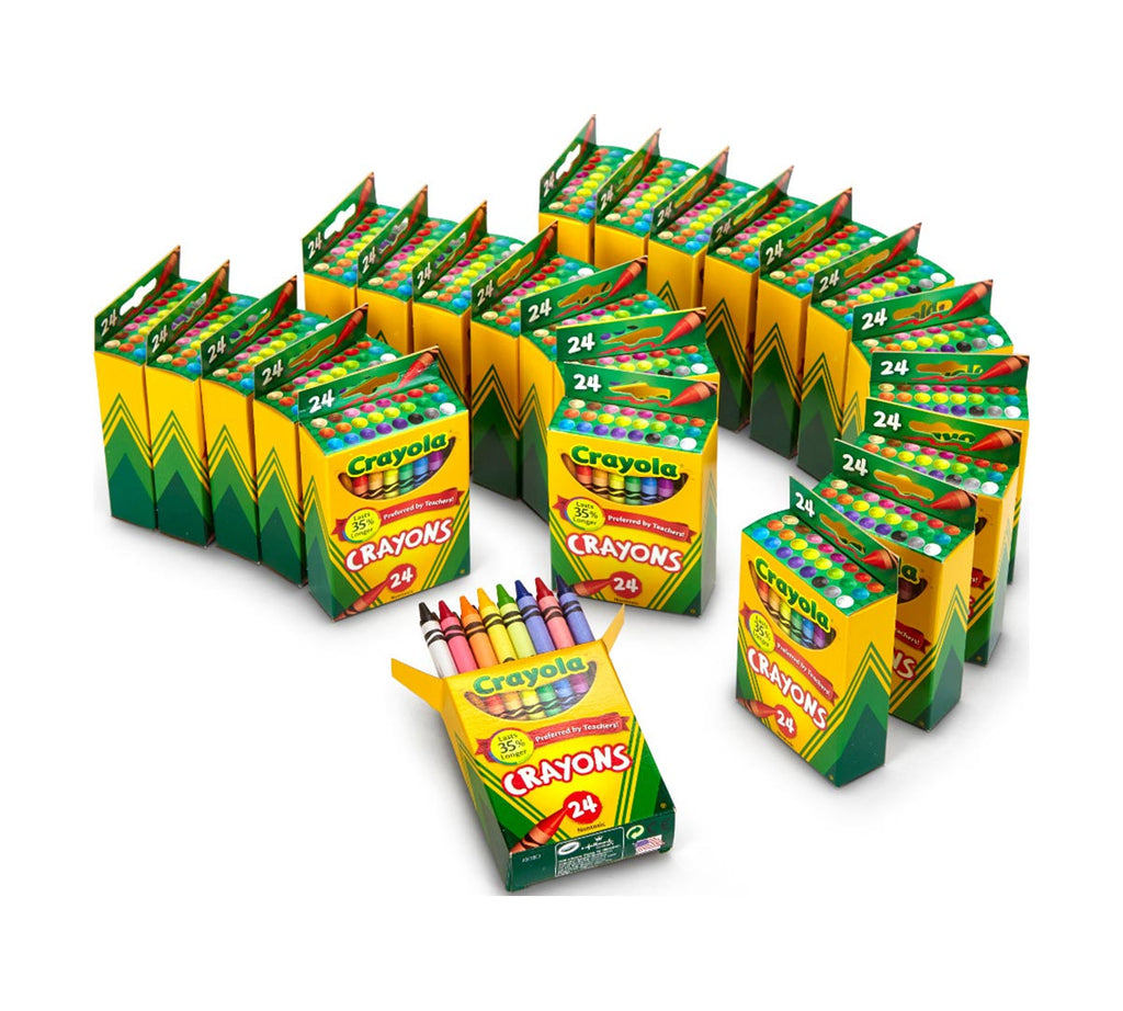 24 Box Classpack of 24 Count Crayons