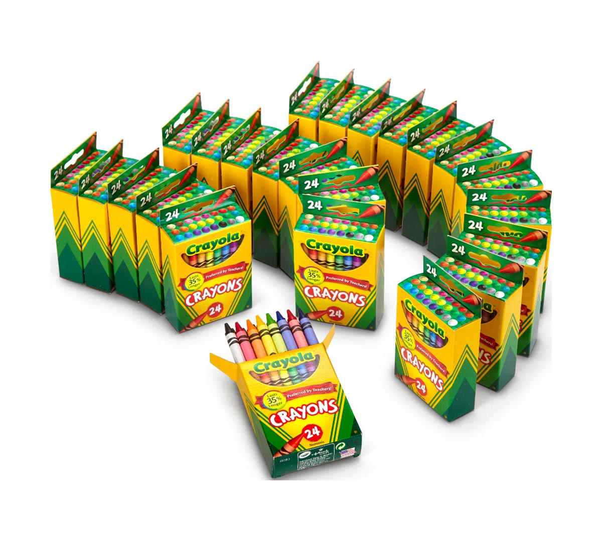 24 Box Classpack of 24 Count Crayons