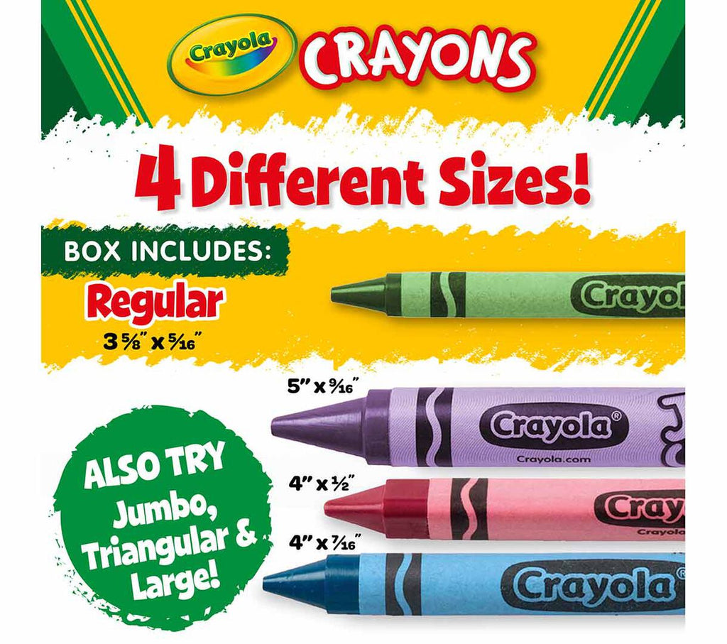 Ultra-Clean Washable Crayons 64 count 2 Pack Bulk Set