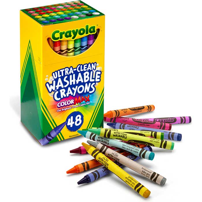 Ultra-Clean Crayons 48 Count