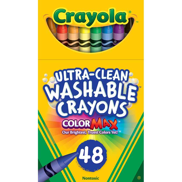 Ultra-Clean Crayons 48 Count