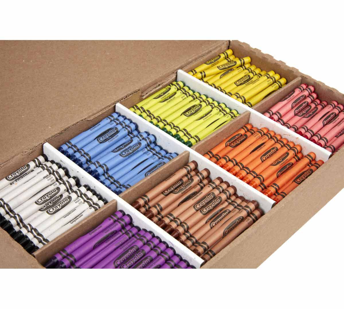 Classic Crayola Crayons Classpack 800 Count 8 Colors