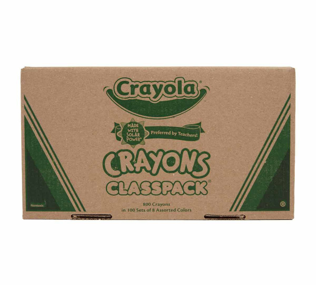 Classic Crayola Crayons Classpack 800 Count 8 Colors