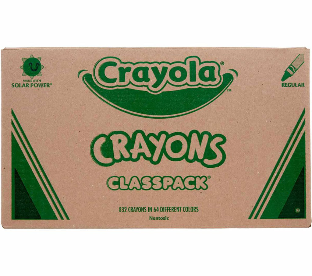 Crayon Classpack 832 Count 64 Colors