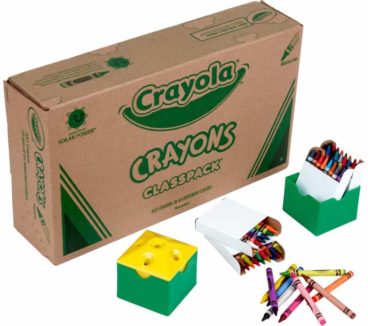 Crayon Classpack 832 Count 64 Colors