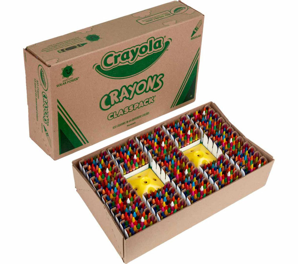 Crayon Classpack 832 Count 64 Colors
