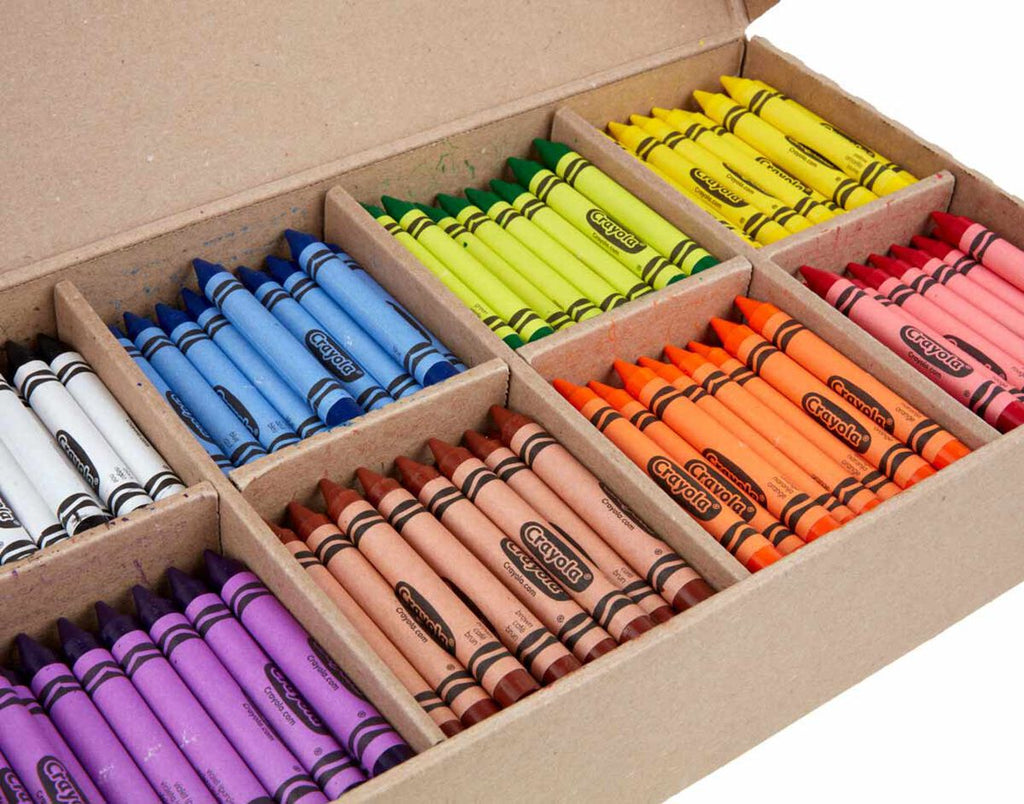 Large Crayon Classpack 400 Count 8 Colors