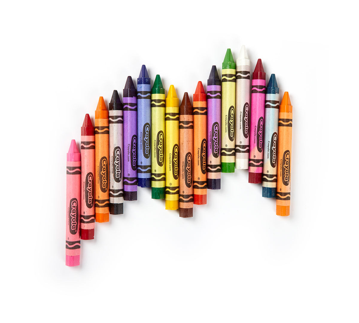 Triangular Crayons Classpack 256 Count 16 Colors