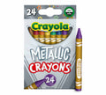 Metallic Crayons 24 Count