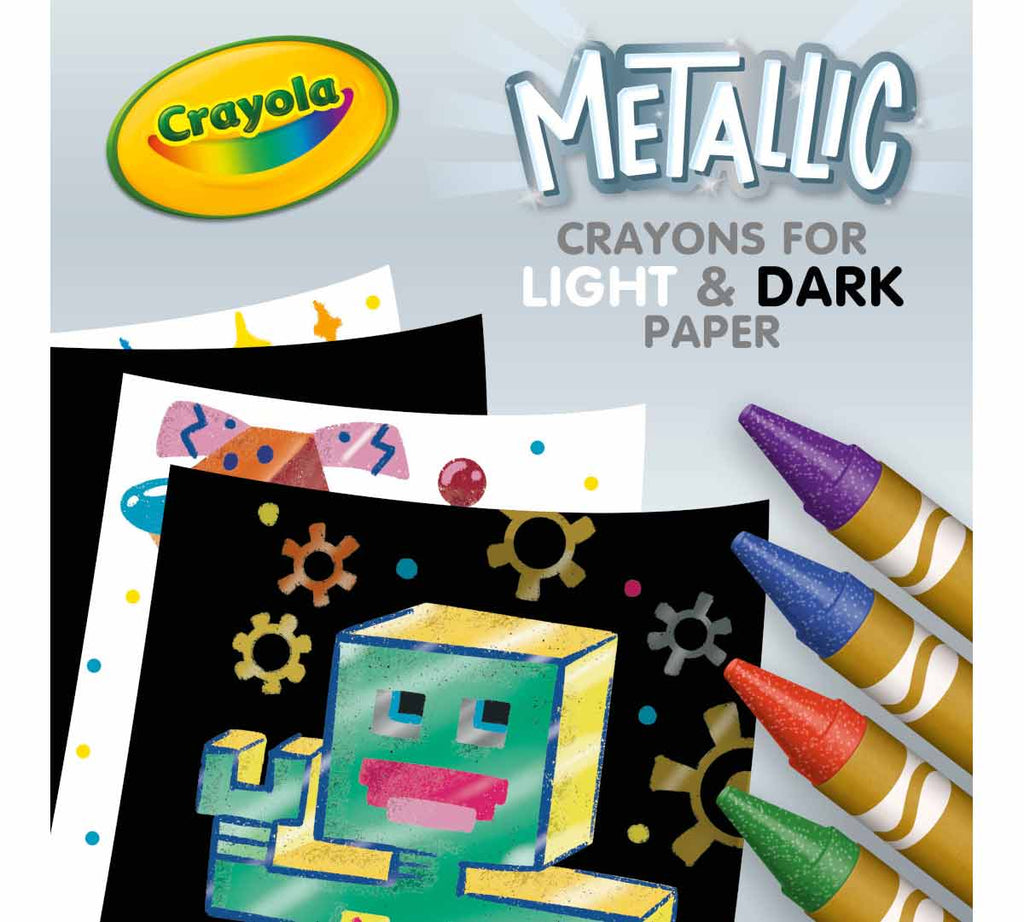 Metallic Crayons 24 Count