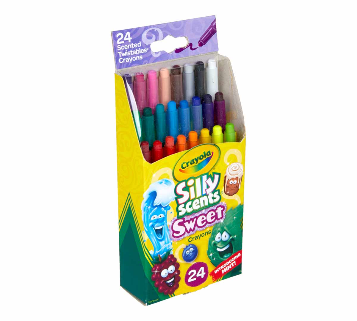 Silly Scents Mini Twistables Scented Crayons 24 Count