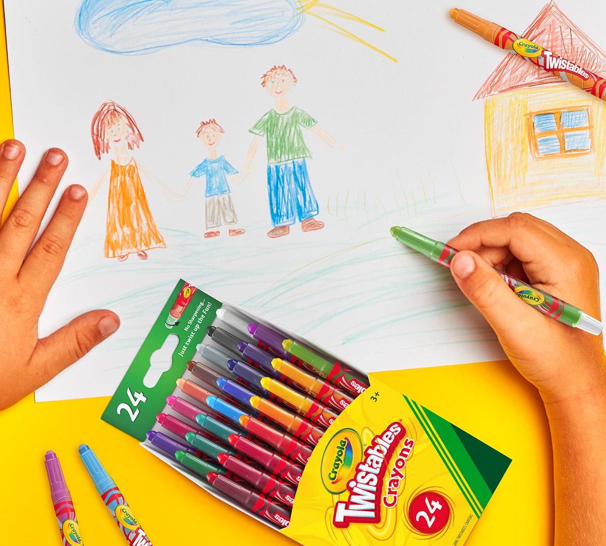 Mini Twistables Crayons 24 Count