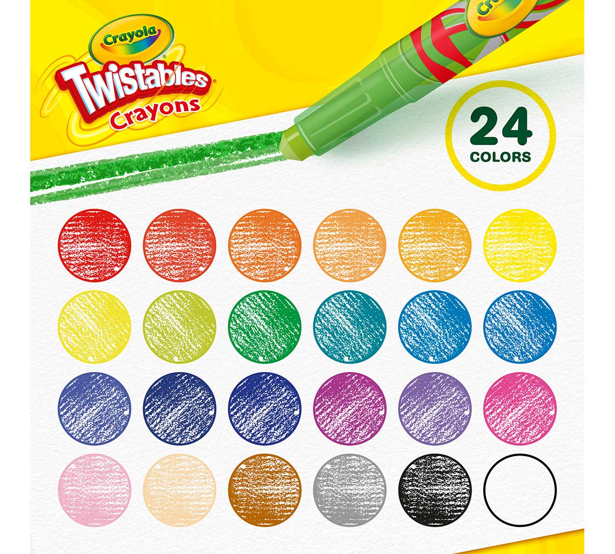 Mini Twistables Crayons 24 Count