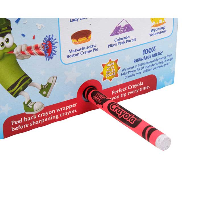 Crayola 64 Count Crayons America’s 250th Birthday Special Edition Crayons