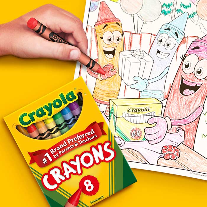 Classic Crayons 8 Count