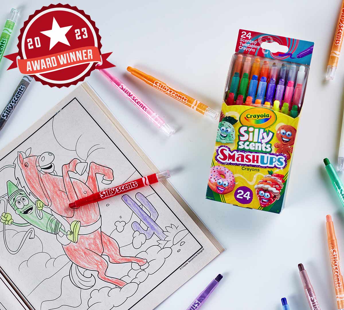 Silly Scents™ Smash Ups Mini Twistables Scented Crayons 24 count