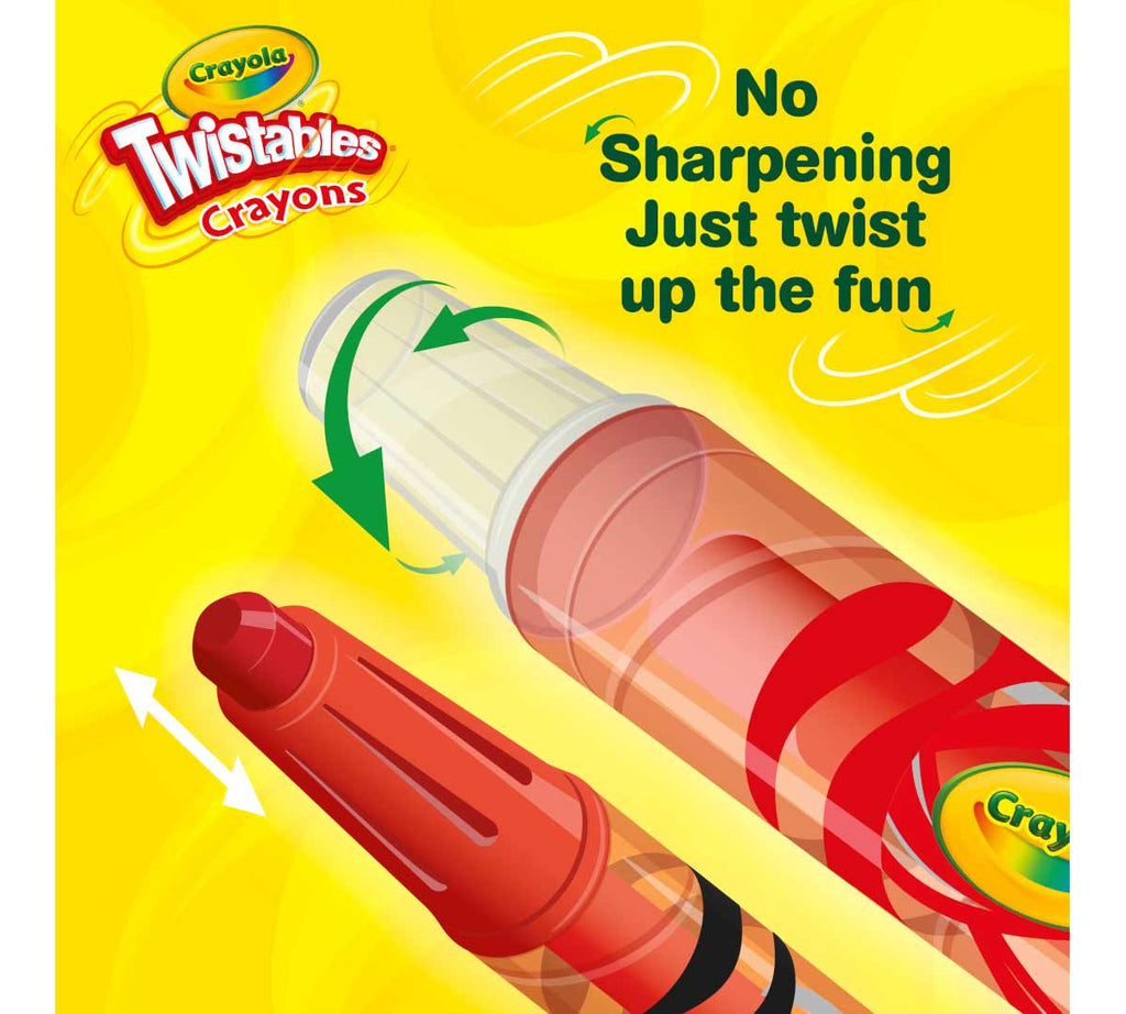 Fun Effects! Twistables Crayons 24 Count