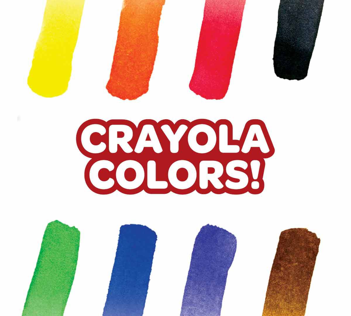 Washable Watercolors 12 Count 8 Colors