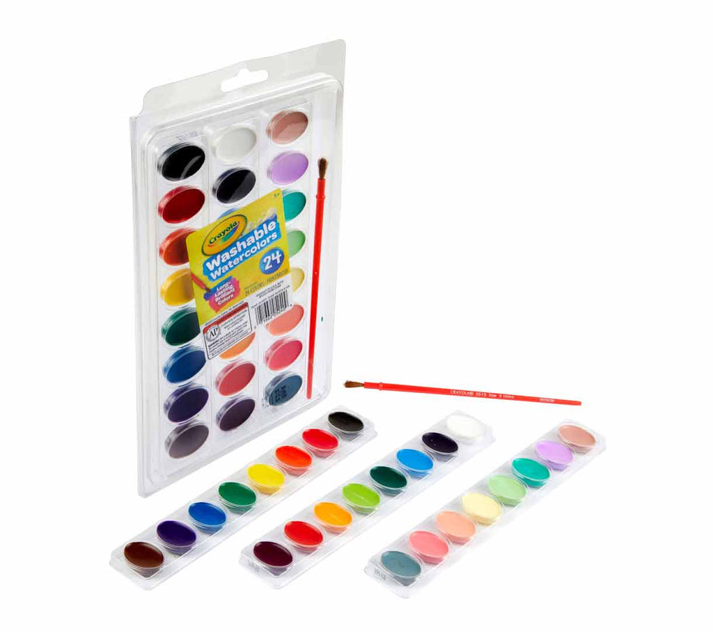 Washable Watercolors 24 ct.