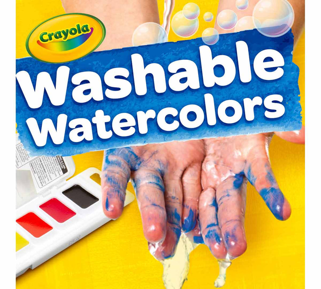 Washable Watercolor Paints 8 Count
