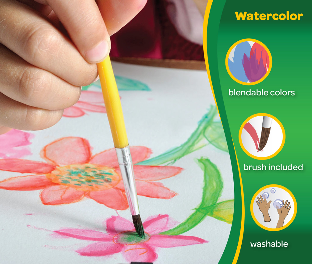 Washable Watercolors 16 Count
