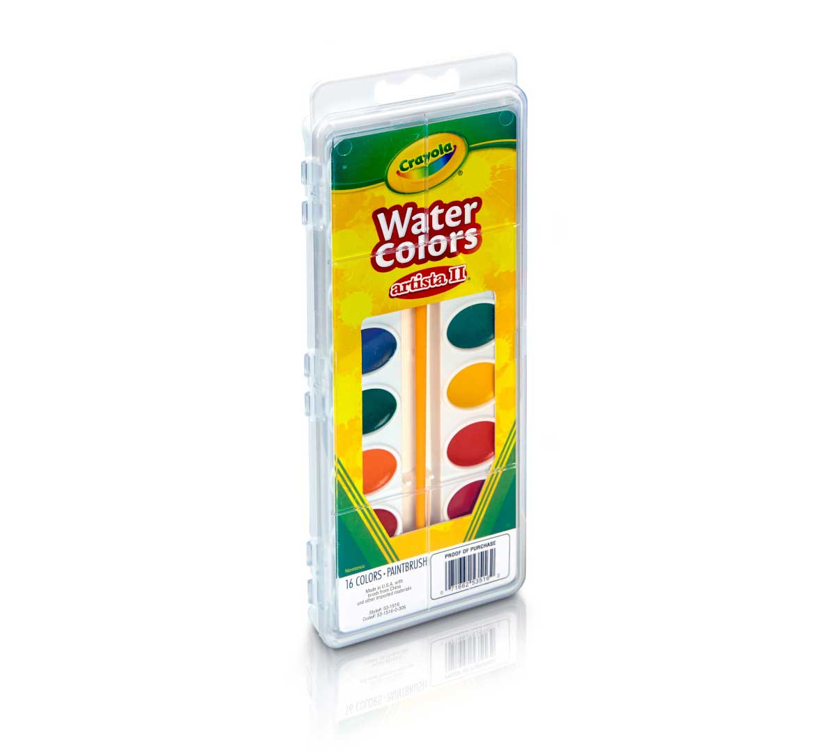 Artista II Watercolor Paints 16 count