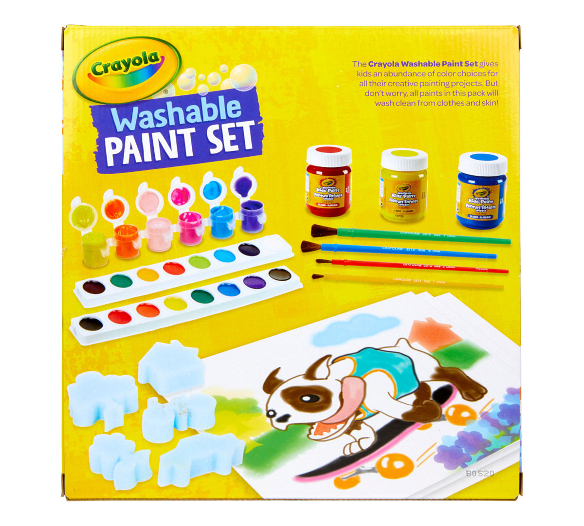 Washable Paint Set Over 50 Pieces