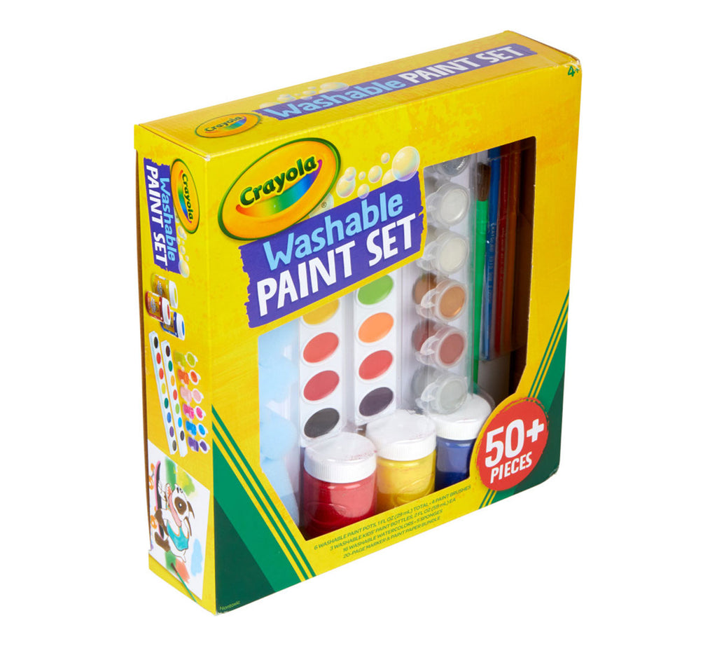 Washable Paint Set Over 50 Pieces