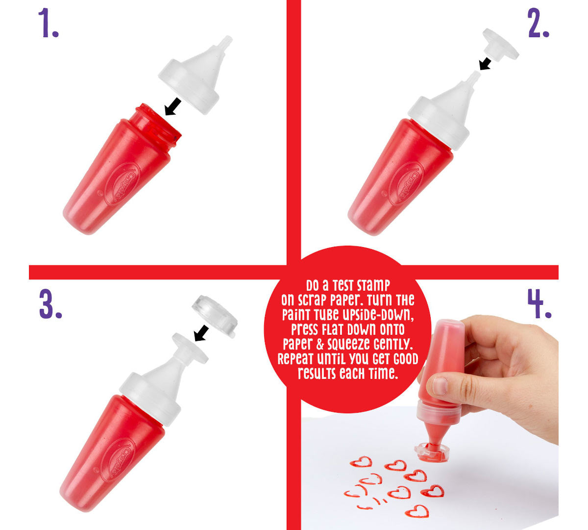 Washable Paint Stampers