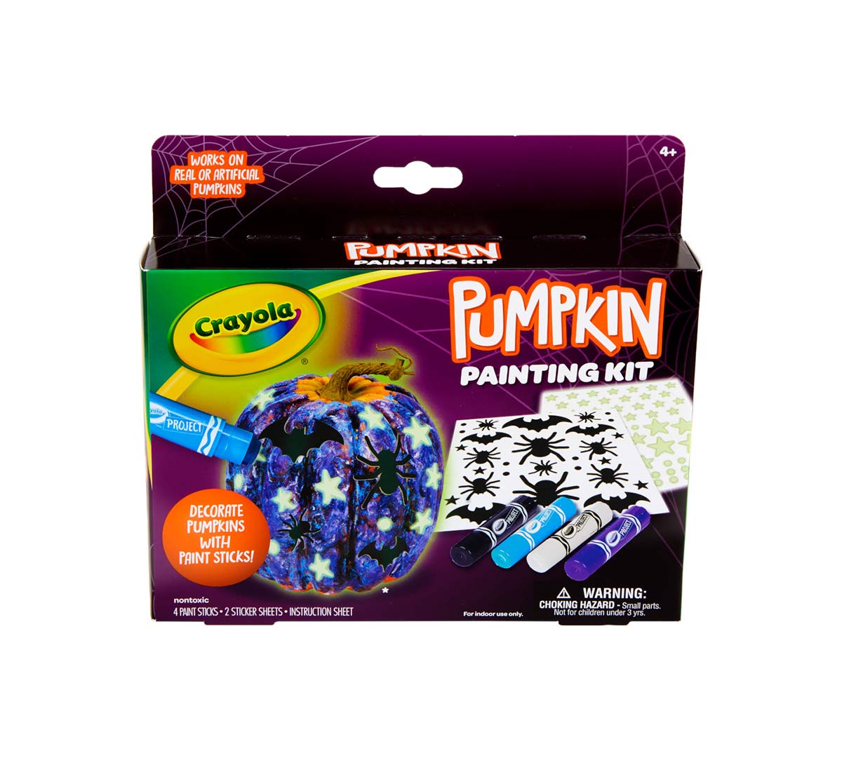 Galaxy Paint Stick Pumpkin Decorating Kit