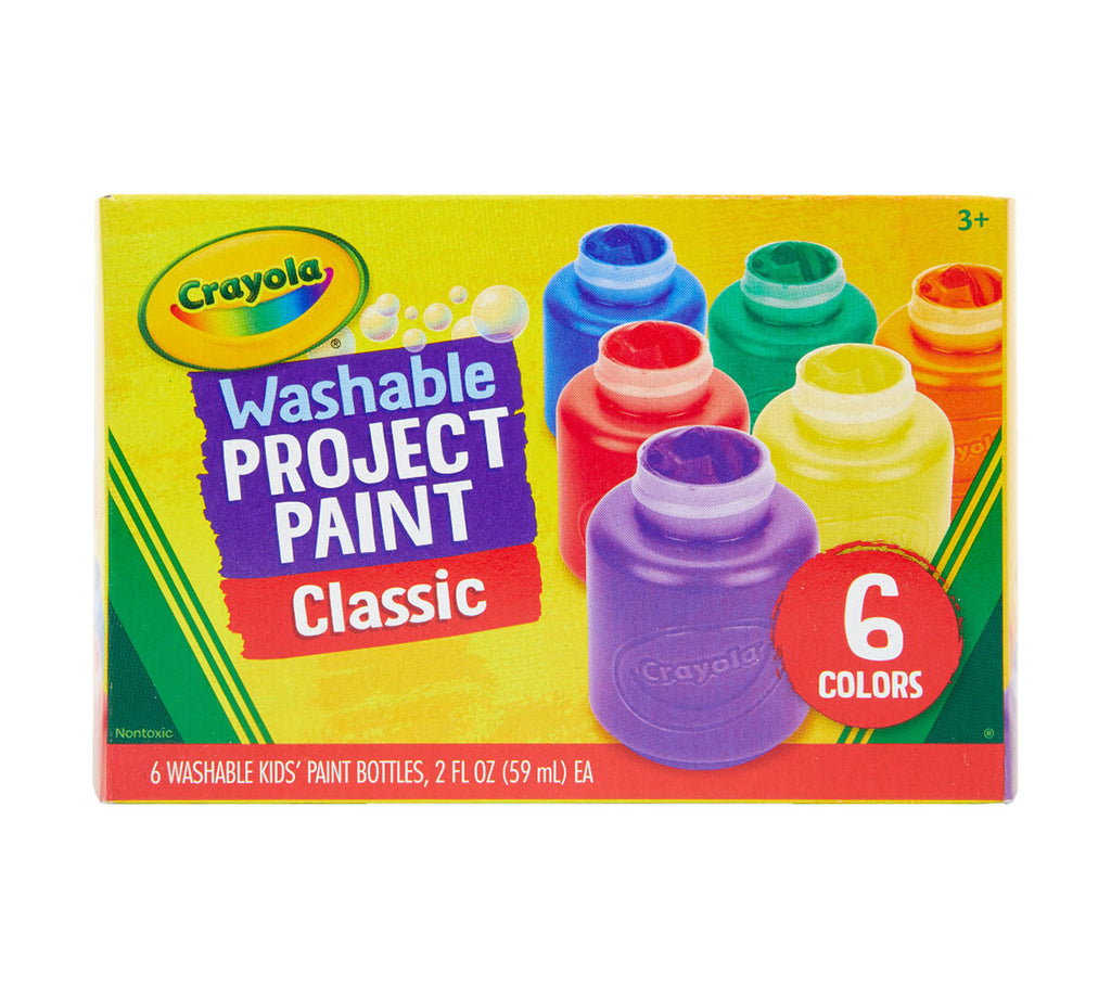 Washable Paint 6 Count