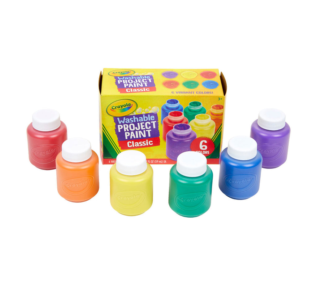 Washable Paint 6 Count