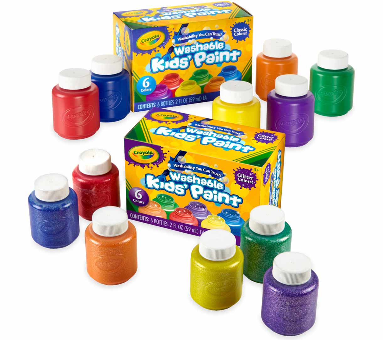 Washable Kids Paint 12 Count