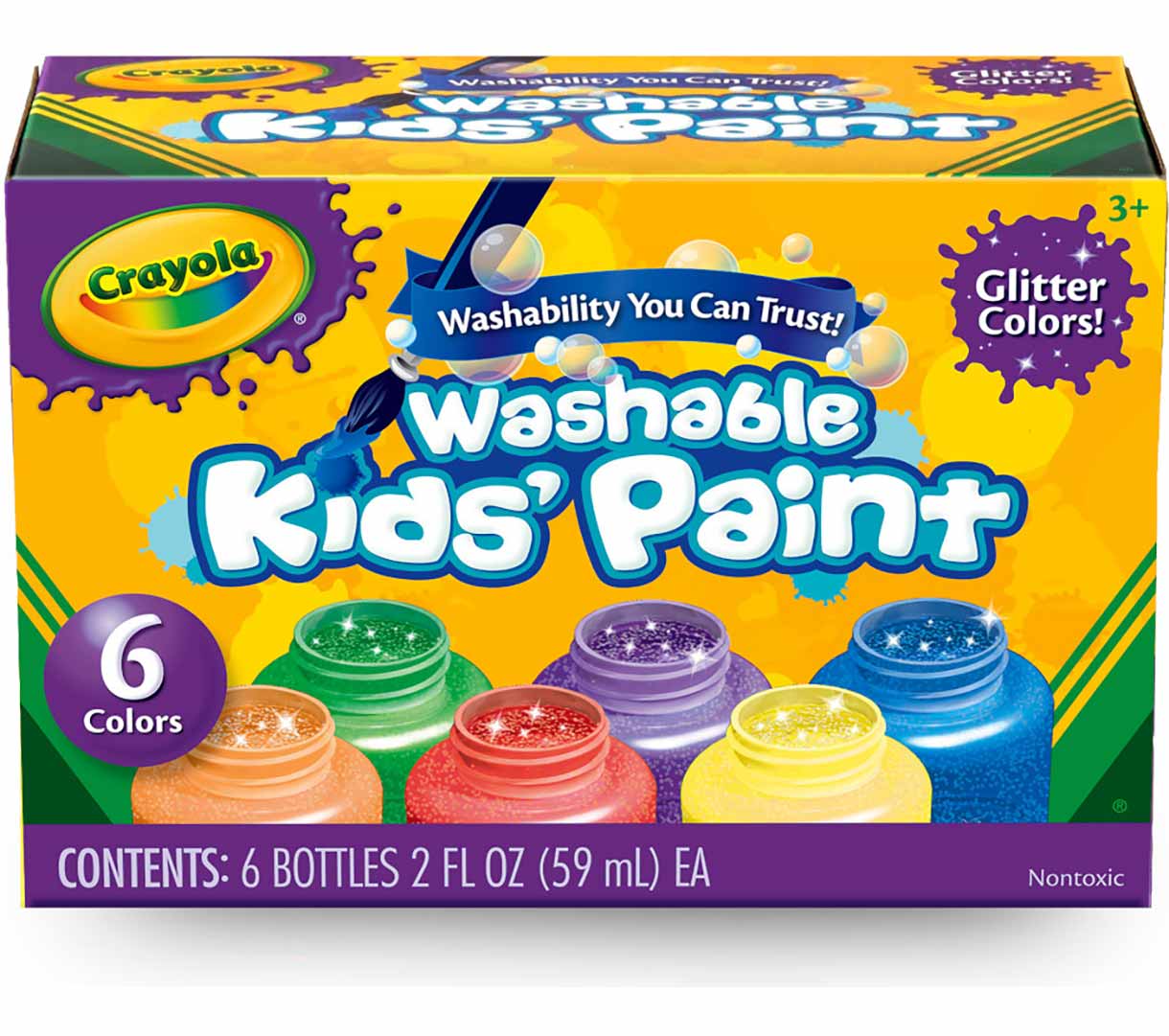Washable Kids Paint 12 Count