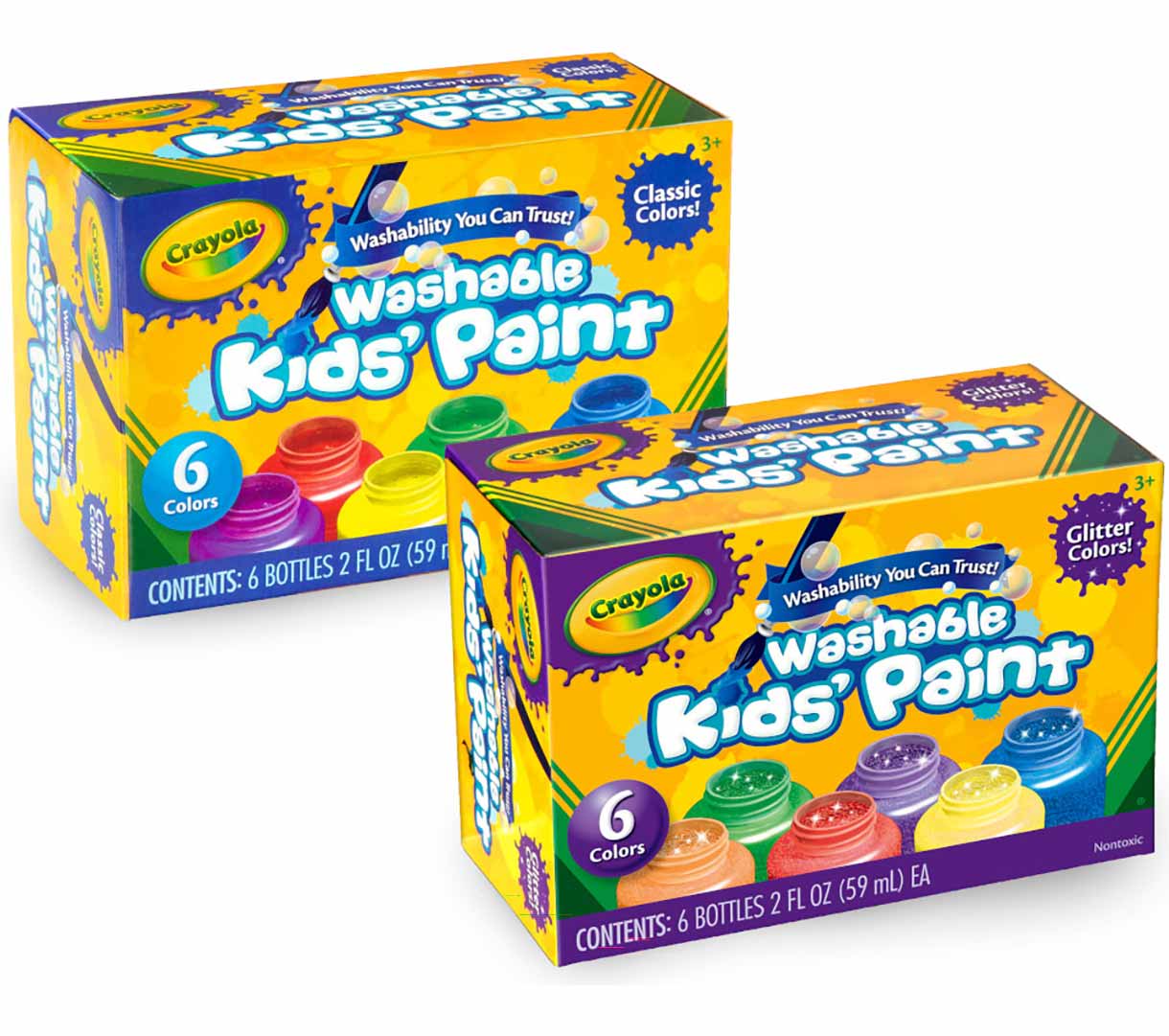 Washable Kids Paint 12 Count