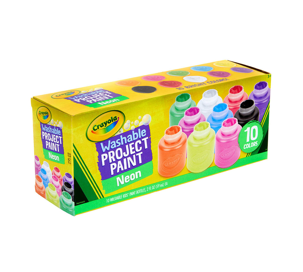 Washable Neon Paint 10 Count
