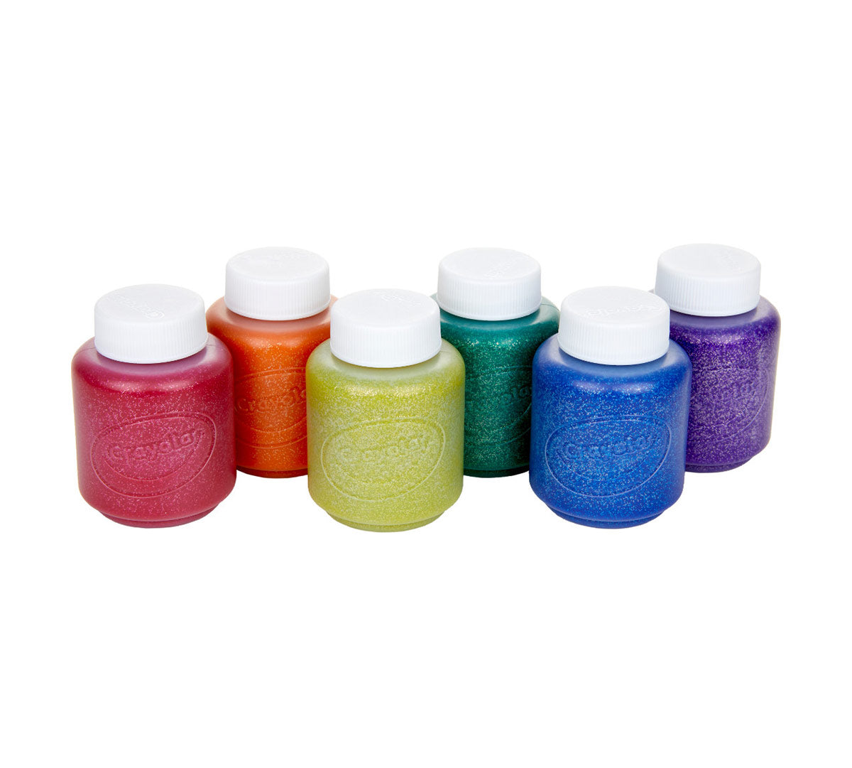 Washable Glitter Paint 6 Count