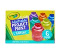 Washable Glitter Paint 6 Count
