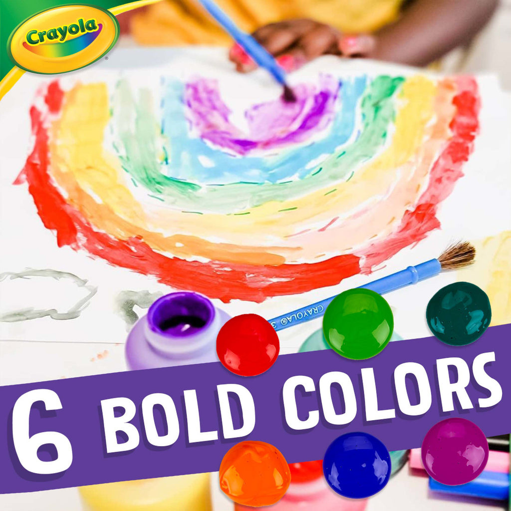 Washable Project Paint Set Bold Colors
